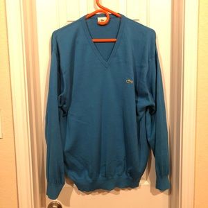 Men’s Lacoste V-Neck Sweater